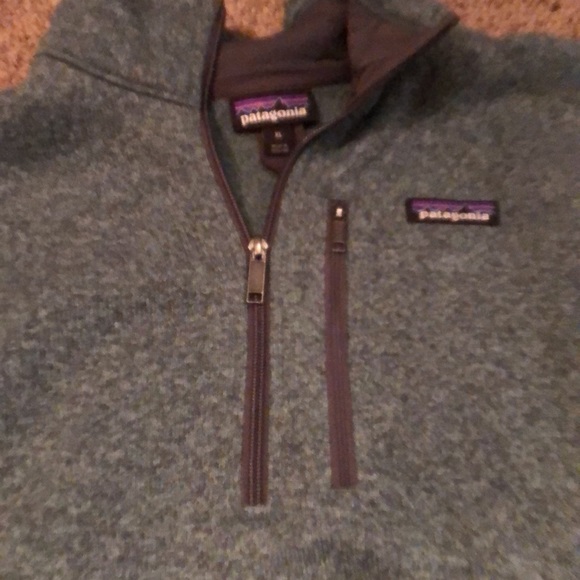 Patagonia men’s better sweater quarter zip xl - Picture 2 of 3